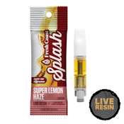 Fresh Coast Splash | Super Lemon Haze | Live Resin Vape Cartridge | 1g