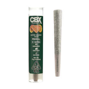 CANNABIOTIX - Super Mango Haze (S) | .75g Indoor Preroll | CBX