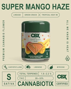 CANNABIOTIX - SALE CBX Super Mango Haze 1/8 27%