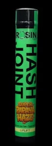 Rosin Tech - Rosin Tech 1g Super Papaya Haze Hash Infused Preroll