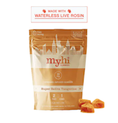 Super Sativa Tangerine | Live Rosin Gummies | 100mg/10 Pieces