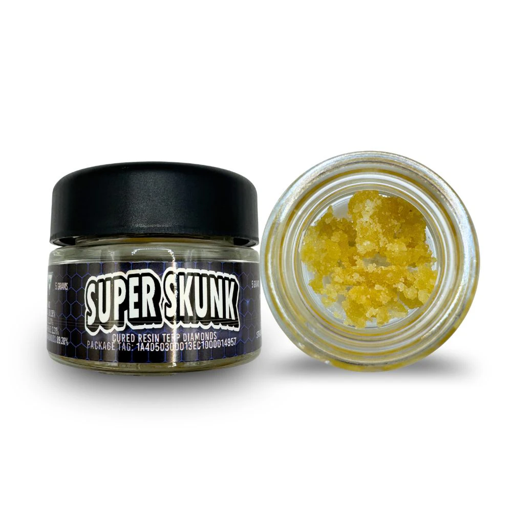Cannabee Extracts - Super Skunk 5g Cured Resin Terp Badder Baller Jar - CANNABEE EXTRACTS Main Image