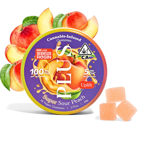 Next Day - Super Sour Peach Gummies