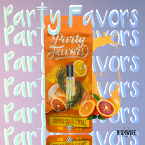 Party Favors Cart Super Sour Diesel 1g