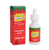 Super Wow! | Strawberry | Drops | 1000mg