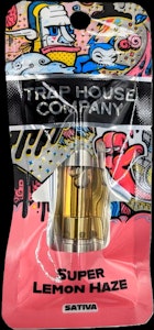 TRAP HOUSE - THC Super Lemon Haze | 1g Distillate 510 Vape Cart
