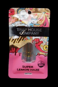 TRAP HOUSE - THC Super Lemon Haze | 1g Distillate 510 Vape Cart