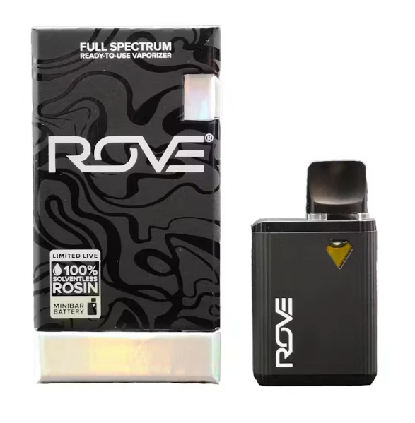 ROVE - Rove | Vape Pens | Solventless Ice Hash Live Rosin | Cart | Super Boof | 0.5g Main Image