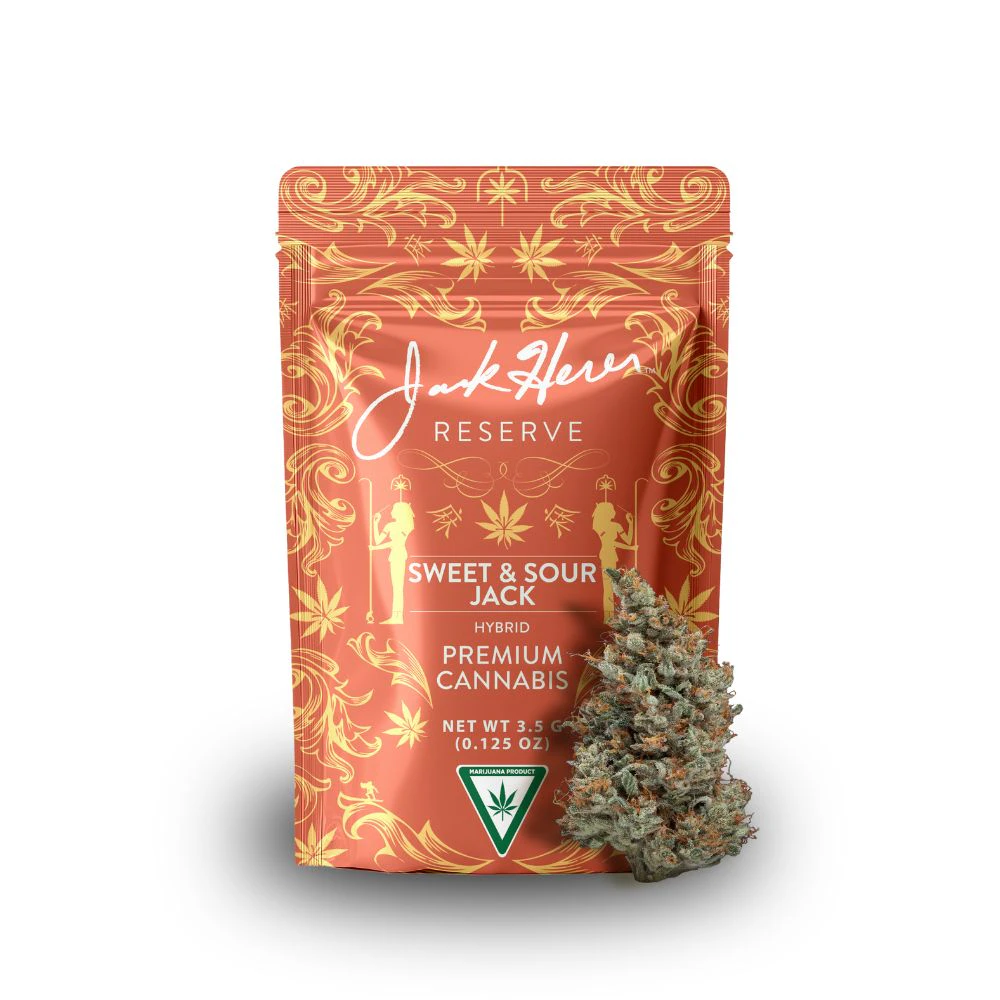 Jack Herer Reserve - Sweet & Sour Jack 3.5g Prepackaged Flower - JACK HERER RESERVE Main Image
