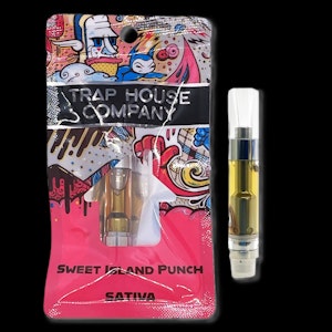 TRAP HOUSE - THC Sweet Island Punch | 1g Distillate 510 Vape Cart