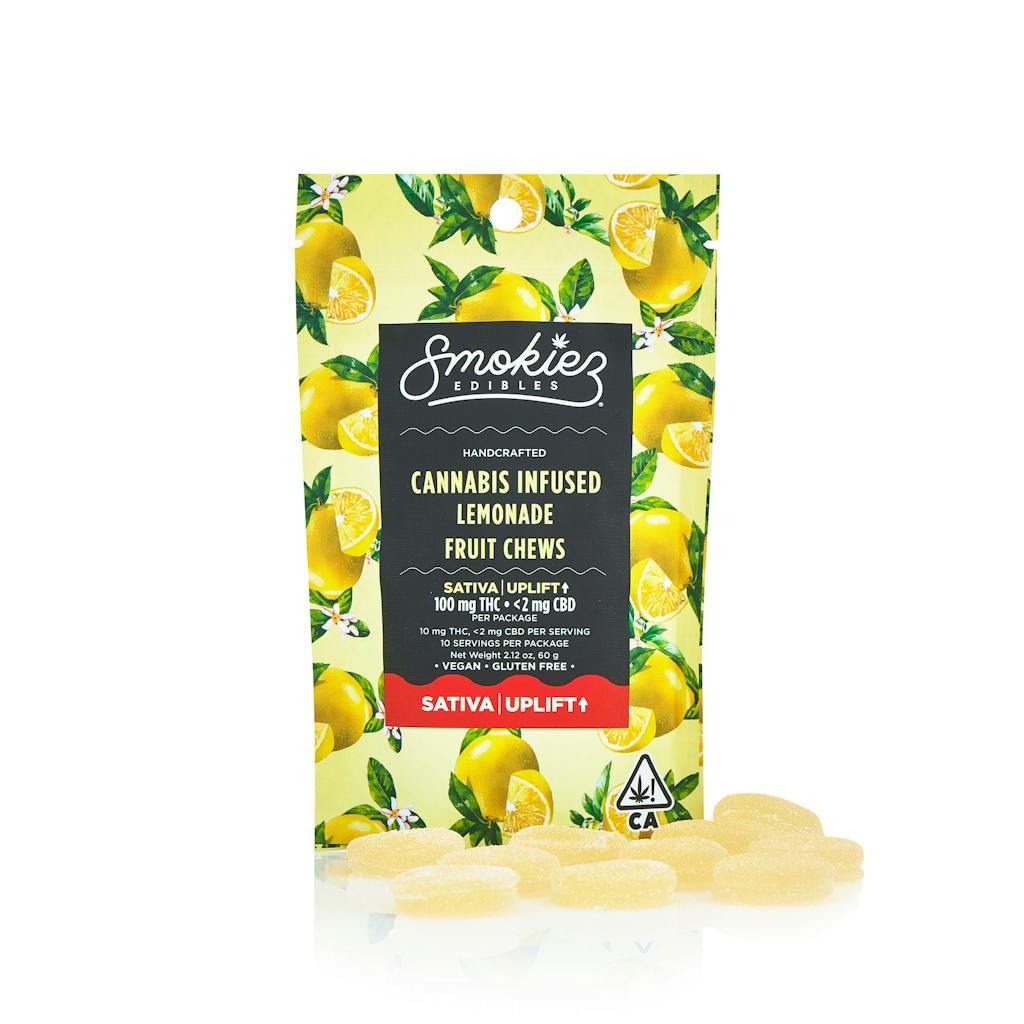Smokiez Sweet Lemonade Sativa Fruit Chews 100mg