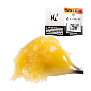 WEST COAST CURE - Sweet Plum (I) | 1g Live Resin Badder | West Coast Cure