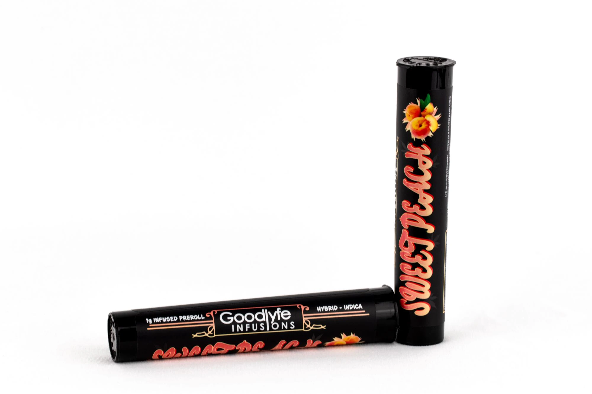 Goodlyfe - Infused Prerolls 1g - Sweet Peach Main Image