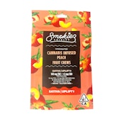 Smokiez Sweet Peach Sativa Fruit Chews 100mg