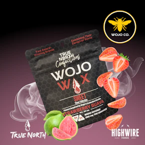 True North/WOJO Rosin Gummies Strawberry Guava 200mg (4x50mg)