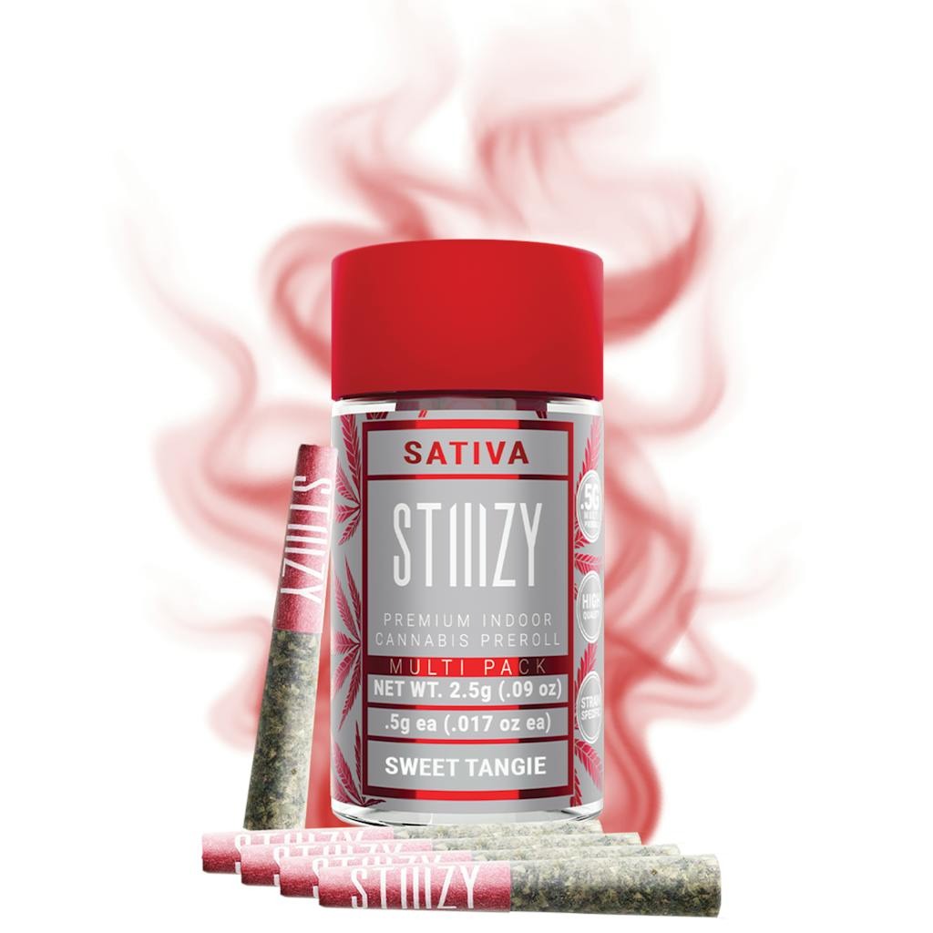 Stiiizy Sweet Tangie Naked 5-Pack Pre-Roll 2.5g
