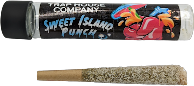 Trap House - Sweet Island Punch Dubbz (Sativa) Infused Preroll - 1.25g