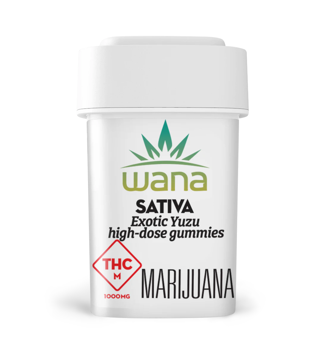 WANA - WANA - EXOTIC YUZU SATIVA 1000MG GUMMIES Main Image
