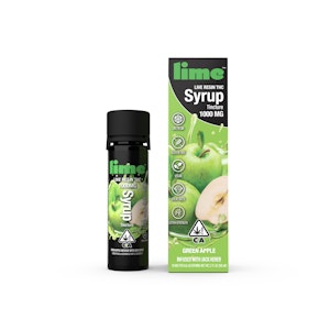 lime - Lime Green Apple Live Resin Syrup Tincture - 1000mg (Sativa)