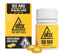 ABSOLUTE XTRACTS: Cannabis Oil Soft Gels 50mg/10 capsules
