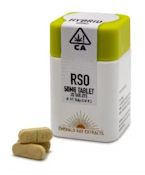 EMERALD BAY EXTRACTS: Apples and Bananas RSO Tablets - 20 Tablets/50mg Per Tablet/1000mg Per Package (H)