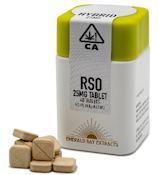 EMERALD BAY EXTRACTS: Tropical Gelato RSO Tablets - 40 Tablets/25mg per Tablet/1000mg per Package (H)