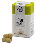 EMERALD BAY EXTRACTS: Cereal Milk RSO Tablets - 20 Tablets/50mg Per Tablet/1000mg Per Package (H)