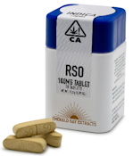 EMERALD BAY EXTRACTS: Mule Fuel RSO Tablets - 10 Tablets/100mg Per Tablet/1000mg Per Package (I)