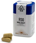 EMERALD BAY EXTRACTS: Lifter RSO Tablets - 40 Tablets/25mg per Tablet/1000mg per Package (I)