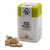 EMERALD BAY EXTRACTS: Pink Certz RSO Tablets - 40 Tablets/25mg Per Tablet/1000mg Per Package (H)
