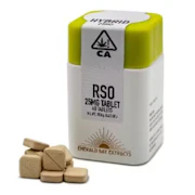 EMERALD BAY EXTRACTS: Pink Certz RSO Tablets - 40 Tablets/25mg Per Tablet/1000mg Per Package (H)