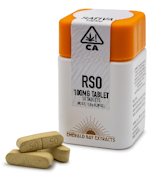 EMERALD BAY EXTRACTS: Sour Diesel RSO Tablets - 10 Tablets/100mg Per Tablet/1000mg per Package (S)