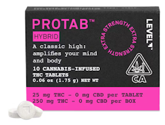 LEVEL: Protab Hybrid 10-Piece/250mg