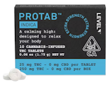 LEVEL: Protab Indica 10-Piece/250mg