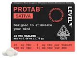 LEVEL: Protab Sativa 10-Piece/250mg