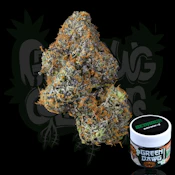 Green Dawg Cultivators Bedrock (H) Flower 3.5g