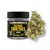 Claybourne Sour Diesel CC (S) Flowers 3.5g