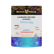 Muha Meds Juicy Tangerine (S) Rosin Gummies 100mg