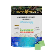 Muha Meds Cucumber Habanero (I) Rosin Gummies 100mg