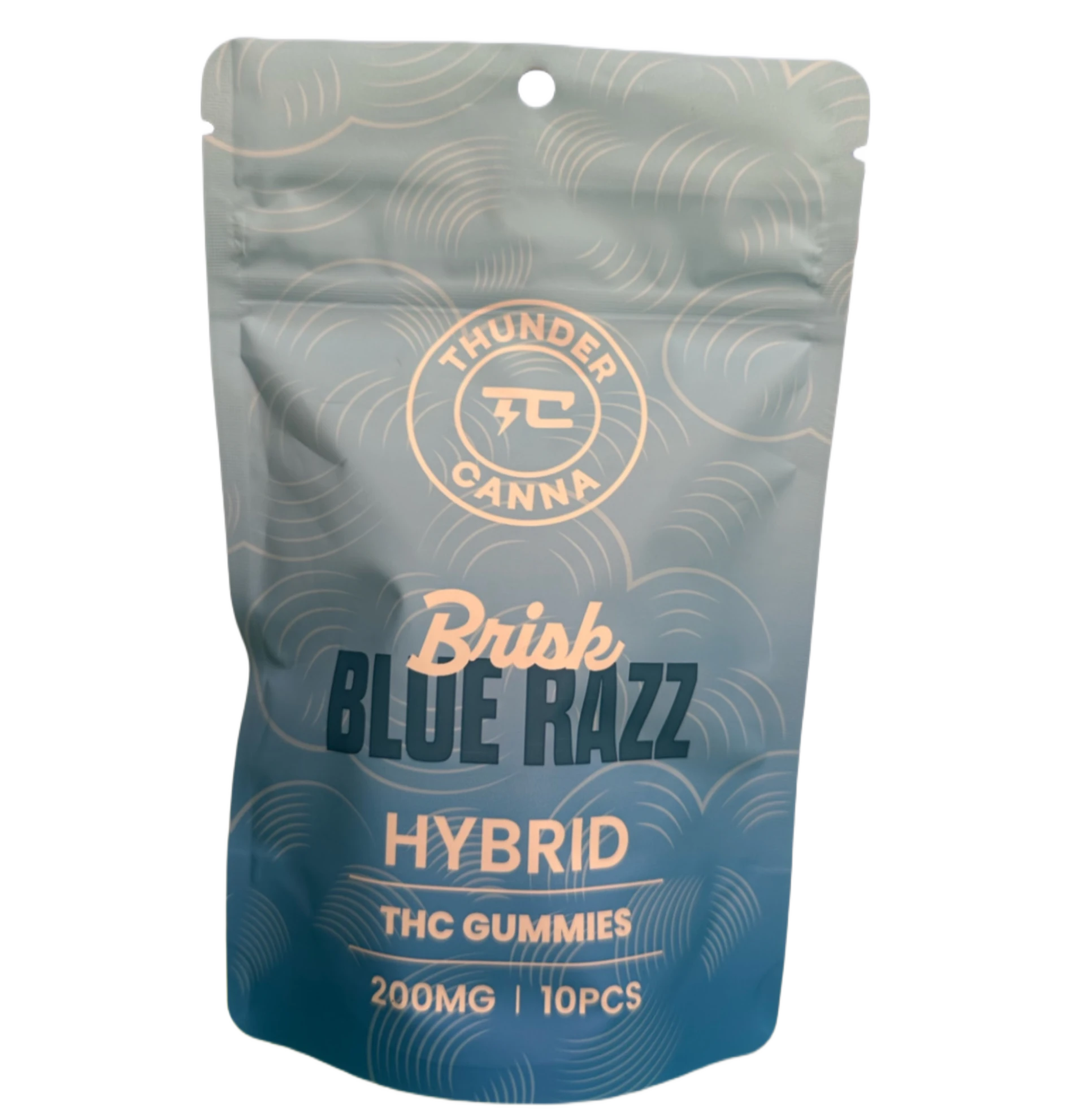 Thunder Canna - Blue Razz Gummies 200MG Main Image