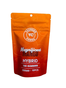 THUNDER CANNA - Mango Gummies 200MG
