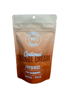THUNDER CANNA - Orange Cream Gummies 200MG
