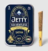 Jetty .5g Tropicana Cherry x THC Bomb Solventless Pre-Roll 5pk