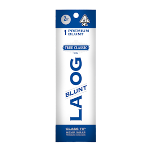 True Classic - True Classic - 2g Hemp Rolled Blunt (True OG-Indica)