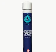 TEAL - BLACK MAPLE DIAMOND INFUSED 1 GRAM PRE-ROLL