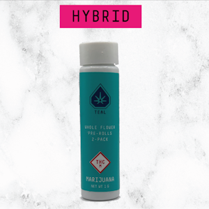 TEAL - TEAL - JUNGLE PIE X MOONBOW 0.5 GRAM PRE-ROLL 2 PACK