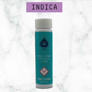 TEAL - TEAL - LEMON CHERRY GELATO 0.5 GRAM PRE-ROLL 2 PACK