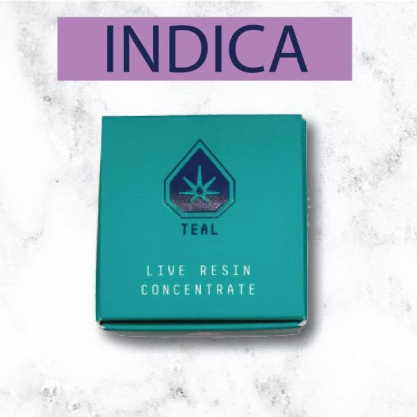 TEAL - TEAL - ROSEANNA X MONKEY BREATH LIVE RESIN BADDER 1 GRAM Main Image