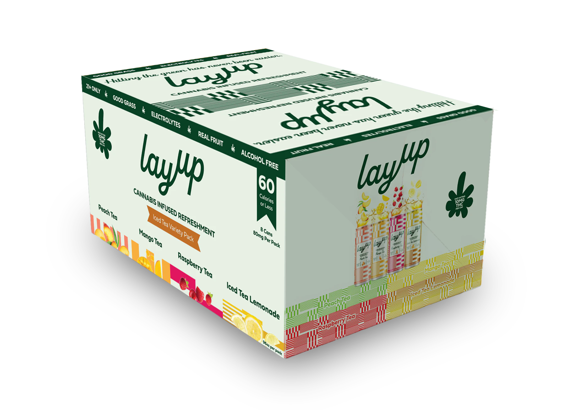 Layup - Layup - Tea Variety Pack - 80mg Main Image