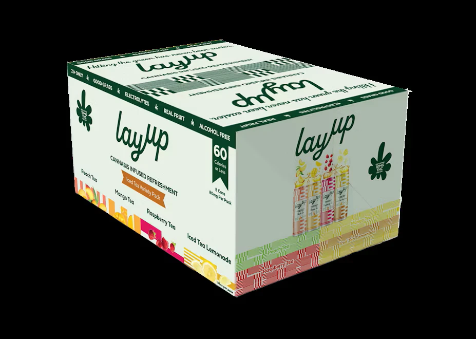 Layup - LayUp | Iced Tea Variety Pack | Beverage 8pk | 80mg Main Image